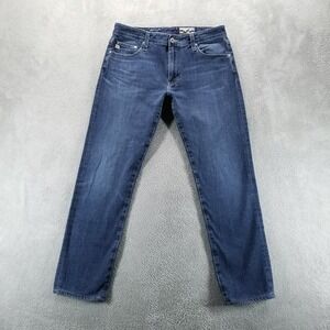 AG Adriano Goldschmied Jeans Mens 32x30 Blue Tellis Modern Slim Japanese Fabric